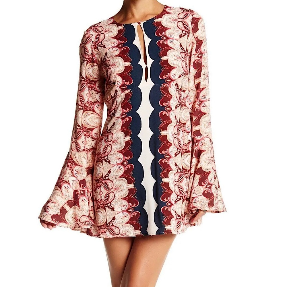 Free People Ossie Vibes Dress in Ivory